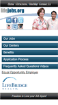 Mobile Screenshot of m.lifejobs.org